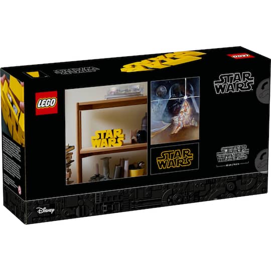 LEGO® Star Wars™ Brick-Built Star Wars Logo Sign 75407